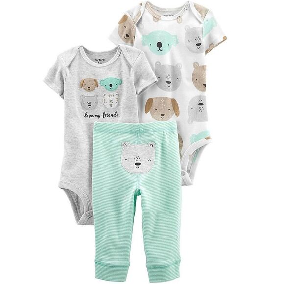 Carter's Animal 3-Piece Set - Picture 1 of 2